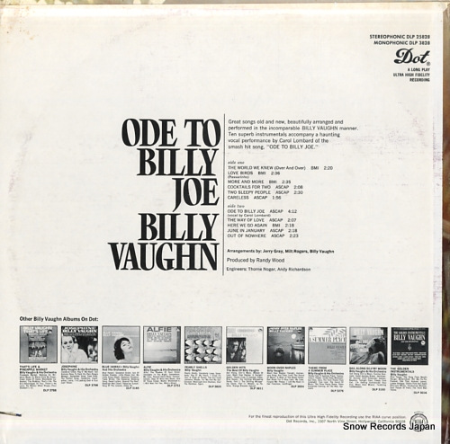 ӥ꡼ ode to billy joe DLP25828