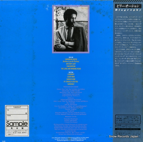 OCEAN, BILLY suddenly 28AP2911