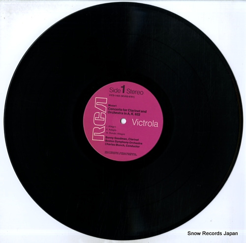 GOODMAN, BENNY benny goodman plays mozart VICS-1402