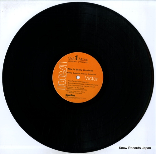 ٥ˡåɥޥ this is benny goodman VPM-6040