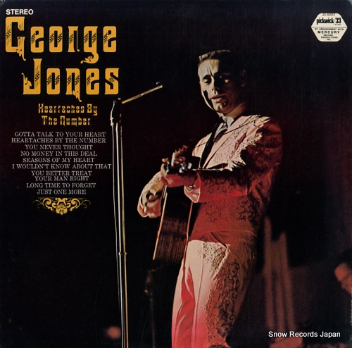 JONES, GEORGE heartaches by the number JS-6092