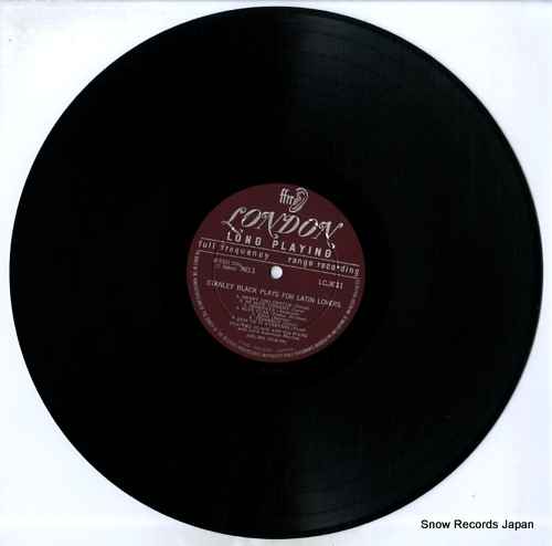 BLACK, STANLEY stanley black plays for latin lovers LC3011