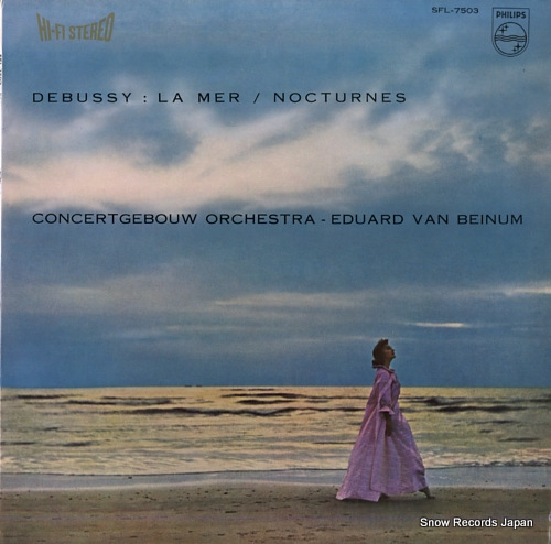 VAN BEINUM, EDUARD debussy; la mer / nocturnes SFL-7503