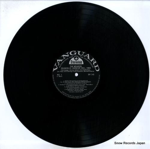 WEAVERS, THE reunion at carnegie hall, 1963 SH141