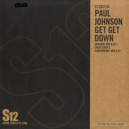 JOHNSON, PAUL get get down S12DJ134