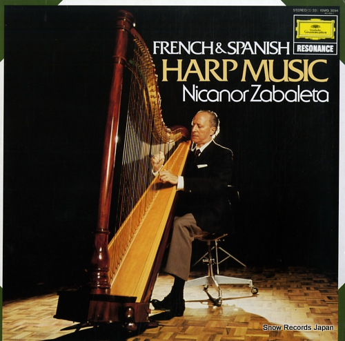 ZABALETA, NICANOR french & spanish harp music 15MG3094