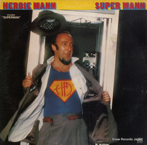 MANN, HERBIE super mann P-10640A - front cover