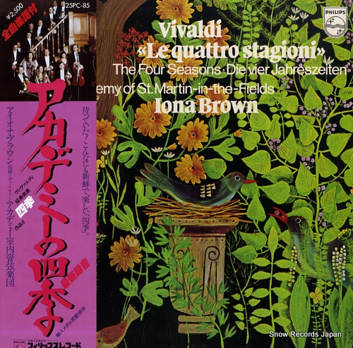 BROWN, IONA vivaldi; le quattro stagioni 25PC-85