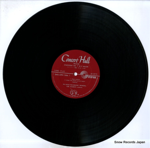 SCHURICHT, CARL bruckner; symphony no.7 M-2394 / SMS-2394-V