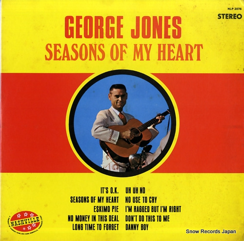 JONES, GEORGE seasons of my heart NLP2076