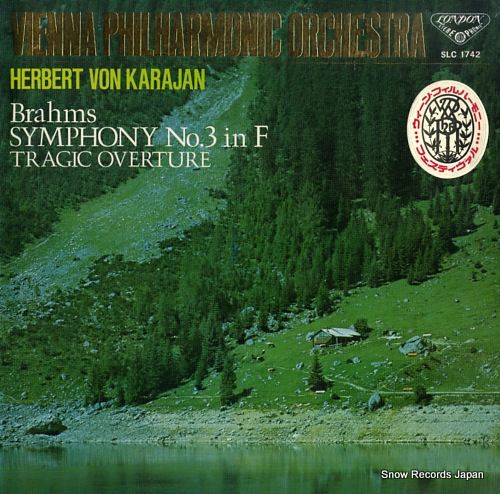 KARAJAN, HERBERT VON brahms; symphony no.3 in f SLC1742