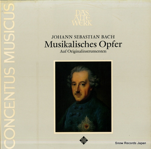 HARNONCOURT, NIKOLAUS bach; musikalisches opfer auf originalinstrumenten SAWT9565/SAWT9565-B