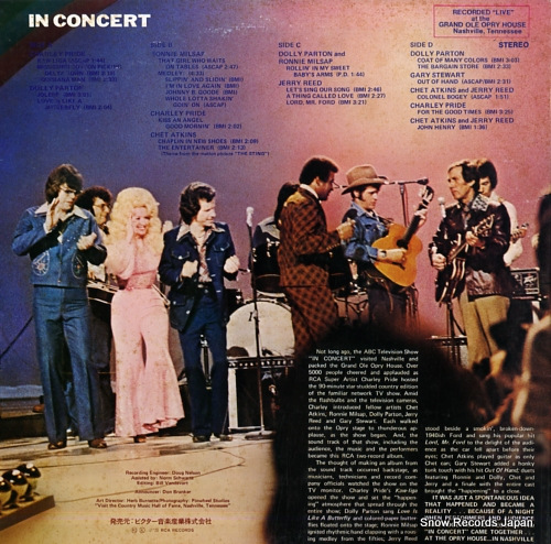 V/A in concert with host charley pride RCA-9109-10