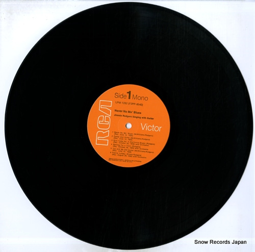 RODGERS, JIMMIE never no mo' blues LPM-1232