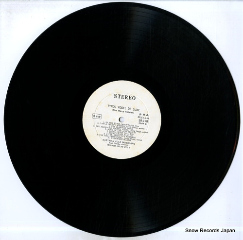 V/A tyrol yodel de luxe SR178 - disc