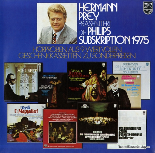 PREY, HERMANN philips subskription 1975 6833186