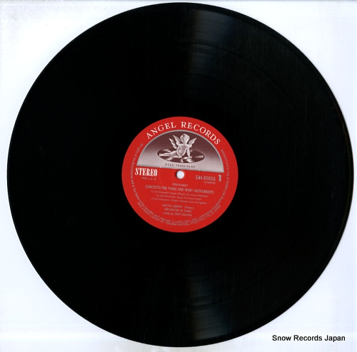 BEROFF, MICHEL / SEIJI OZAWA stravinsky; concerto for piano & wind instruments EAA-80055