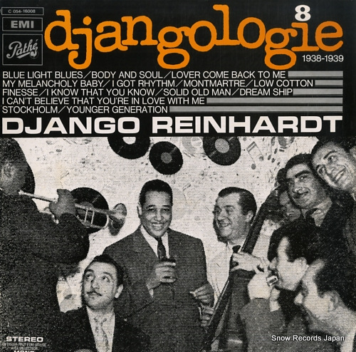REINHARDT, DJANGO djangologie 8 (1938-1939) C054-16008