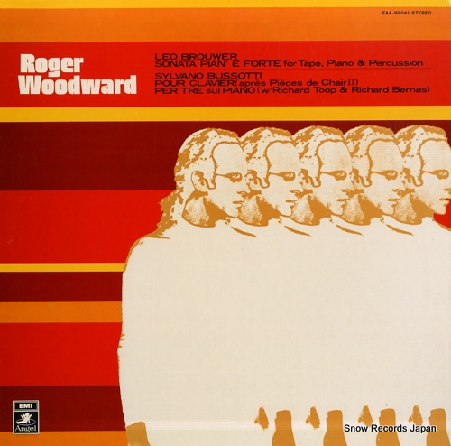 WOODWARD, ROGER brouwer; sonata pian'e forte for tape, piano & percussion EAA-85041