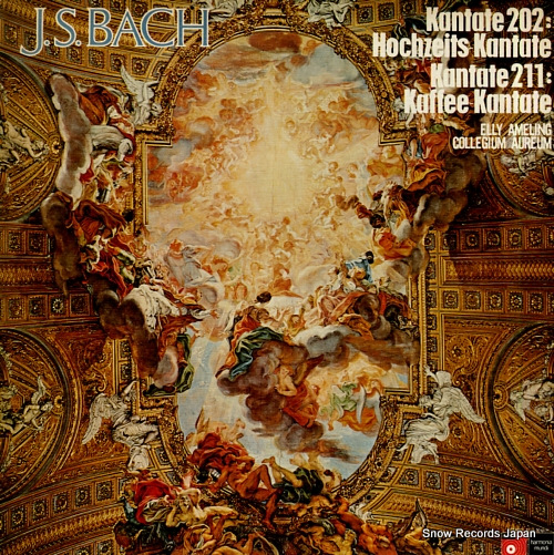 COLLEGIUM AUREUM bach; hochzeits kantate / kaffee kantate KUX-3046-H