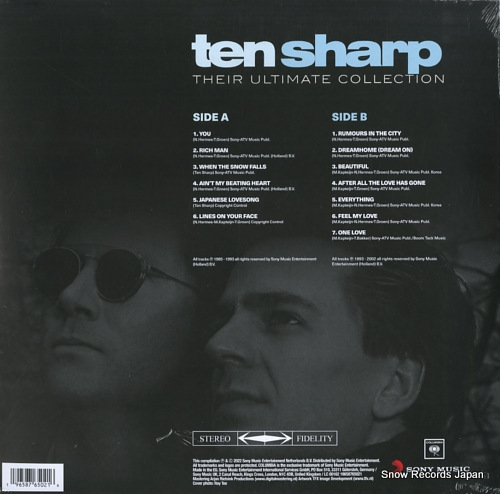 TEN SHARP their ultimate collection 196587650216