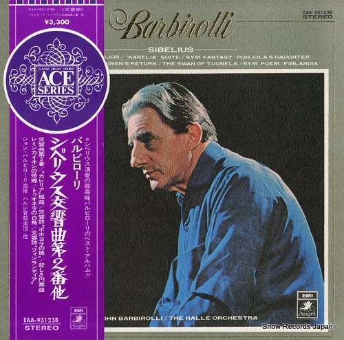 BARBIROLLI, JOHN sibelius; symphony no.2 etc. EAA-93123B
