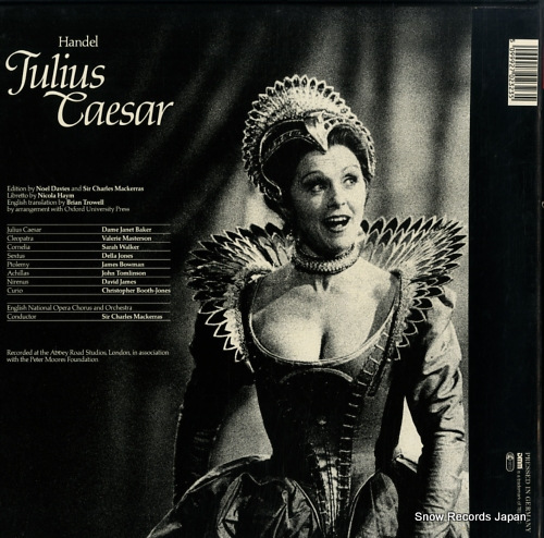 MACKERRAS, CHARLES handel; julius caesar EX1572702323