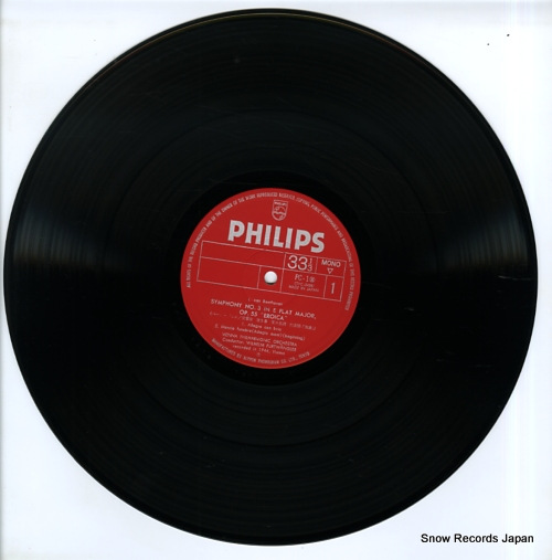 FURTWANGLER, WILHELM beethoven; symphony no.3 