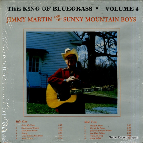 MARTIN, JIMMY the king of bluegrass volume 4 KB-4