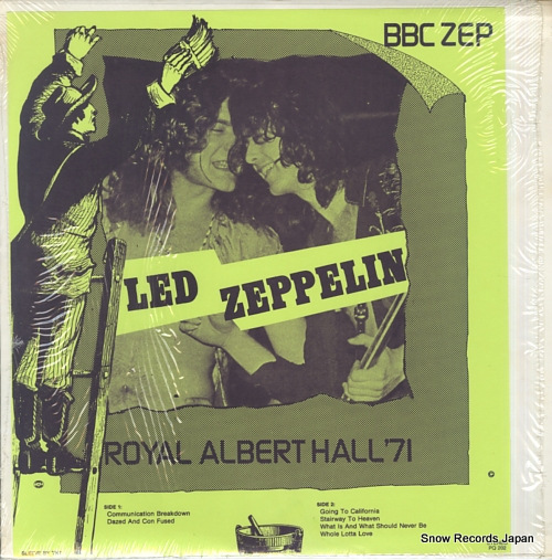 LED ZEPPELIN royal albert hall '71 PQ202