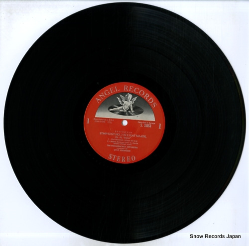 KLEMPERER, OTTO beethoven; symphony no.3 