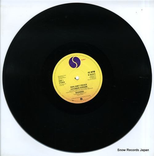 MADONNA papa don't preach W8636(T)