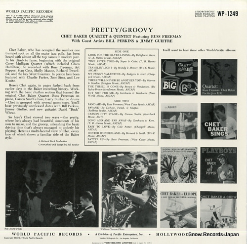 BAKER, CHET pretty/groovy PJ-1249