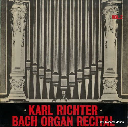 RICHTER, KARL bach organ recital vol.2 SLC1333