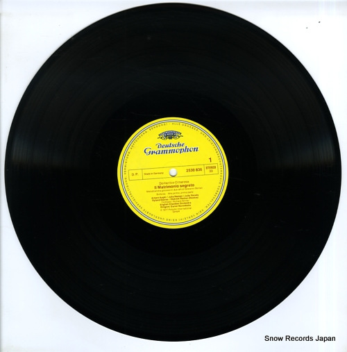 BARENBOIM, DANIEL cimarosa; il matrimonio segreto (the secret marriage) 2709069