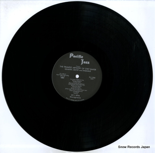 BAKER, CHET the trumpet artistry of chet baker PJ-1206