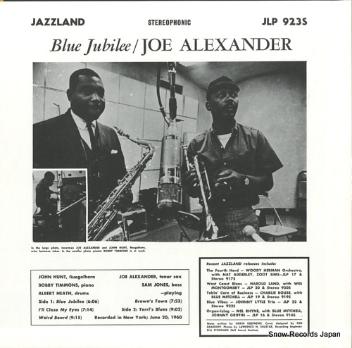 ALEXANDER, JOE blue jubilee VIJJ-30046/JLP923S