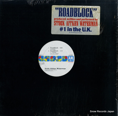 STOCK AITKEN WATERMAN roadblock SP-12250 - front cover