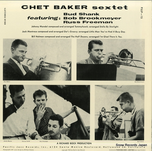 BAKER, CHET chet baker sextet TOJJ-6036