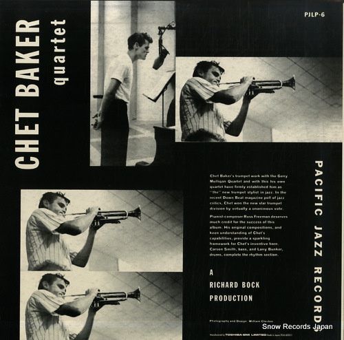 BAKER, CHET chet baker quartet featuring russ freeman TOJJ-6033