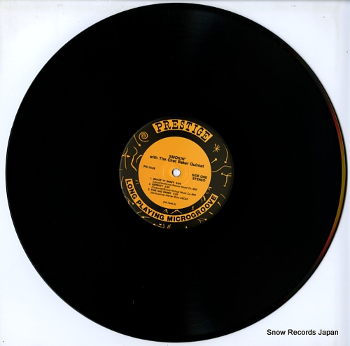 åȡ٥ smokin' with the chet baker quintet PR-7449