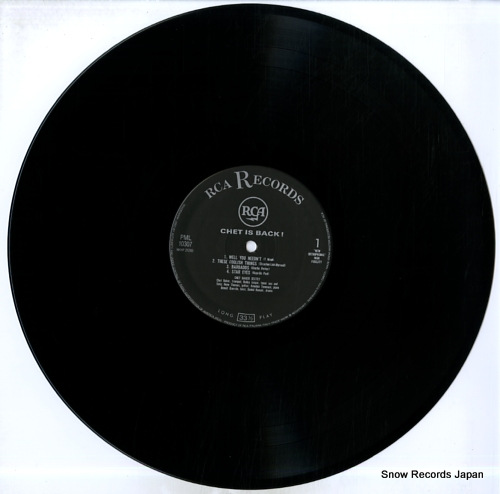 BAKER, CHET chet is back! BVJJ-2820 / PML10307