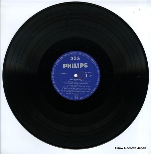 MONTAND, YVES recital 58 SFL-5001-5002