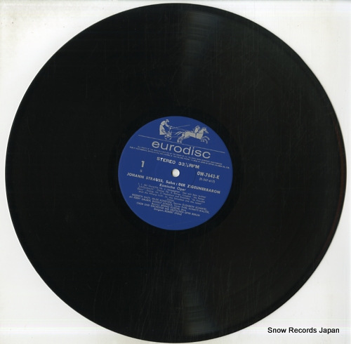 STOLZ, ROBERT strauss; der zigeunerbaron OW-7643-4-K - disc