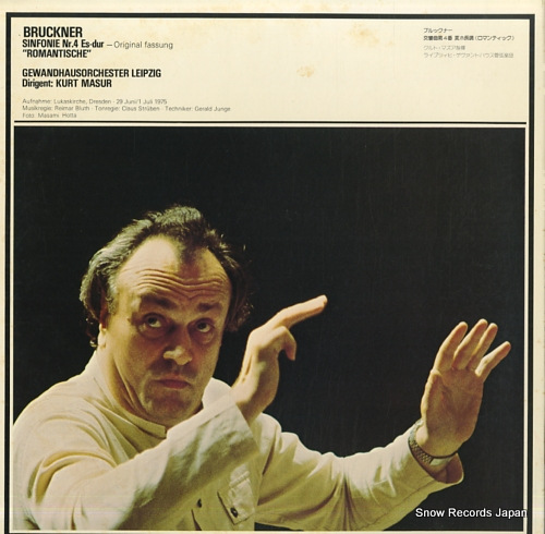 MASUR, KURT bruckner; sinfonie nr.4 es-dur 