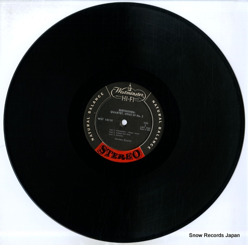 SMETANA QUARTET beethoven; quartet opus 59 no.3 WST14119 / AWS2428