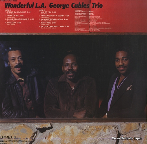 CABLES, GEORGE wonderful l.a. LA27-1022