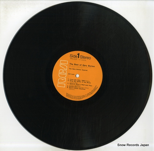 BURTON, GARY the best of gary burton SRA-5167
