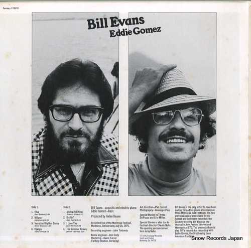 EVANS, BILL montreux 3 F-9510