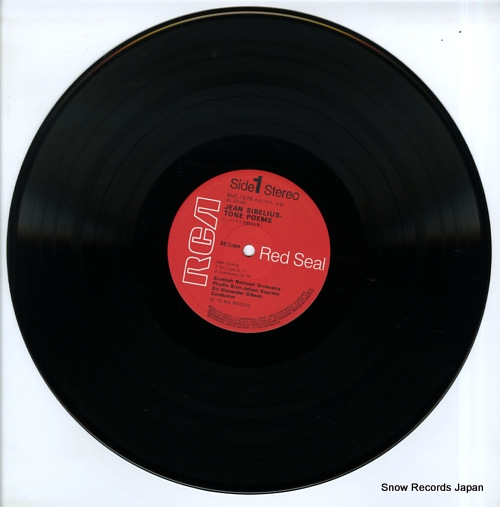 GIBSON, ALEXANDER sibelius; the complete tone poems RVC-7579-80